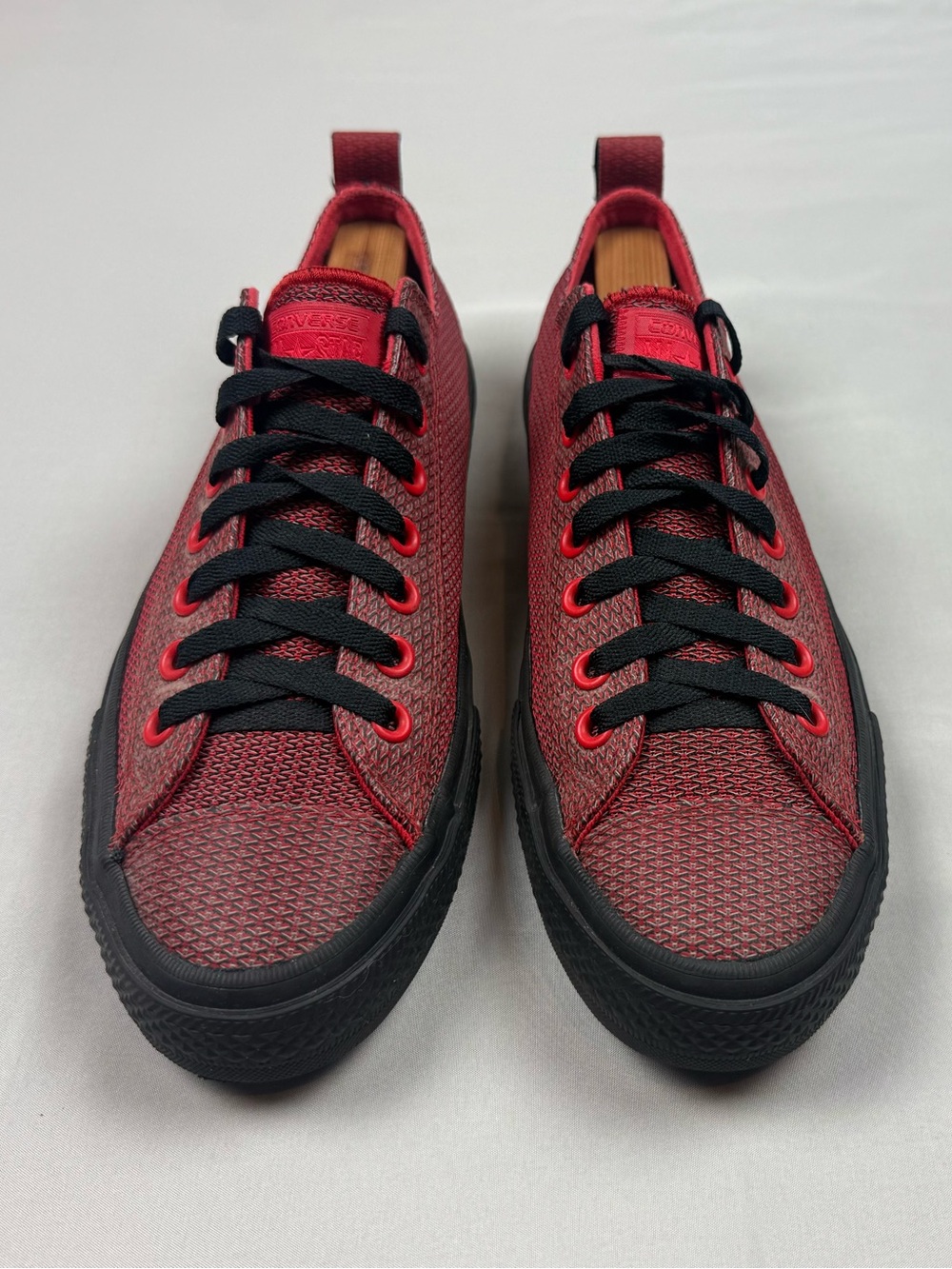 Converse Chuck Taylor All Star 2 Lunarlon Mens Shoes US 9.5 Red/Black - Picture 3 of 8